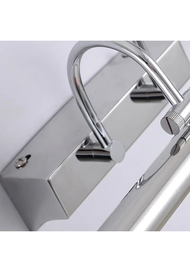 Ycl 7 W Led Tablo Duvar Aplik - Sarı Işık 4000k - Krom - 55 Cm Krom