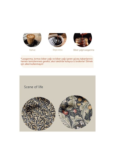 Mutfak Masası Yuvarlak Deri Bardak Altlığı 001 Çok Renkli