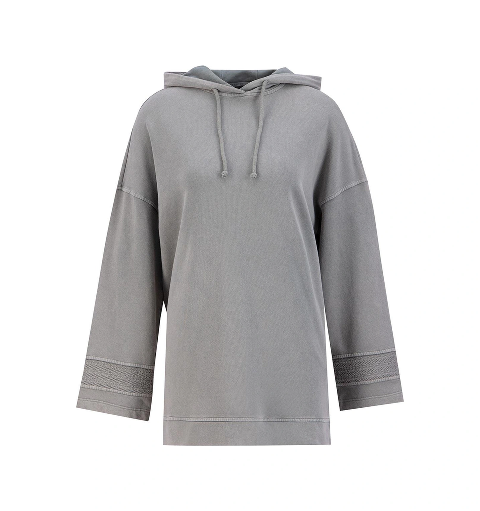 Armine Yıkama Efektli Sweat 24kd6804 Vizon Vizon