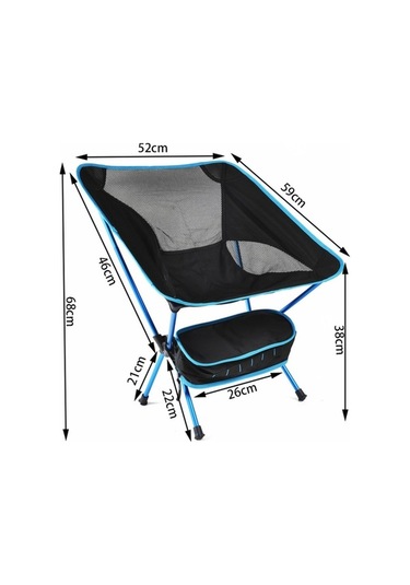 Novahub Açık Kamp Salonu Plaj Sandalyesi, Koyu Mavi, Boyut:katlanır Mor Sandalye Mor