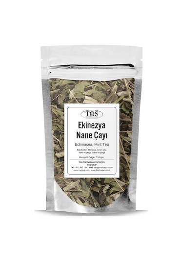 Tos The Organic Spices Ekinezya Nane Çayı 100 G