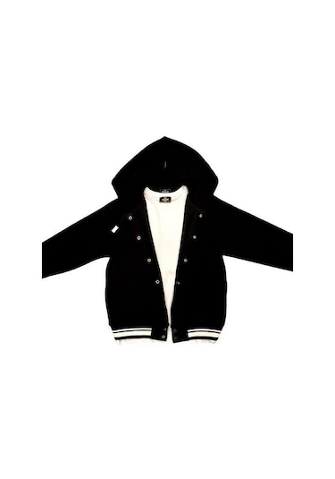 Carinos Erkek Çocuk Kapüşonlu 2li Sweatshirt-14687 Siyah