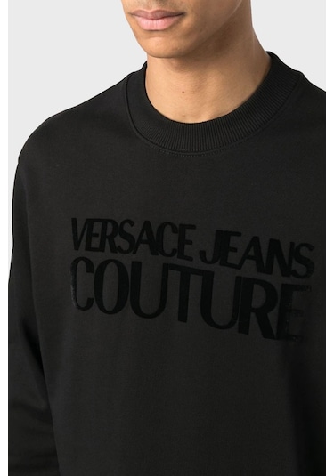 Versace Jeans Couture Erkek Sweat 75gaıt03 Cf06t 899 Siyah
