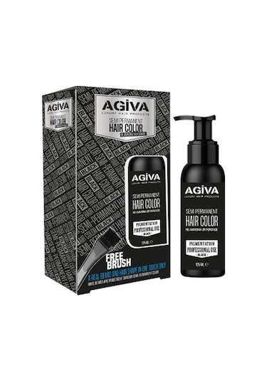 Agiva Yarı Kalıcı Saç Ve Sakal Boyası 125 Ml