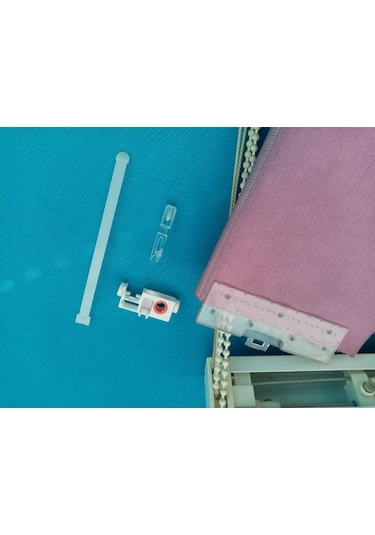 Tül Dikey Perde Plastik Parçaları-Kumaş Dikey Perde Vagon-Dikey P