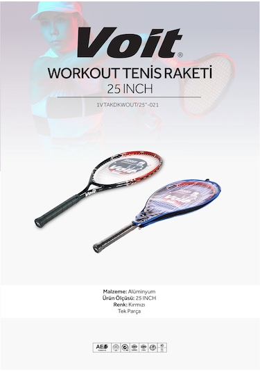 Voit Workout Tenis Raketi 25 Inch