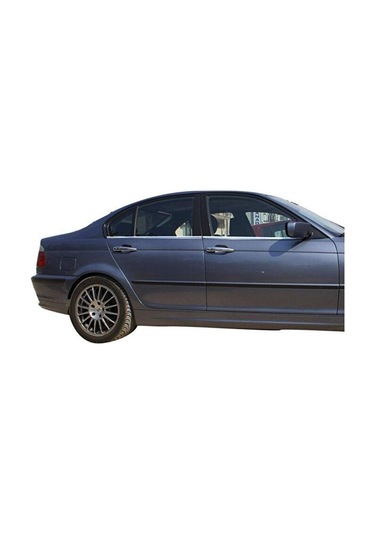 Bmw E46 Krom Cam Çıtası 1998-2005 Uyumlu 4 Parça Paslanmaz Çelik