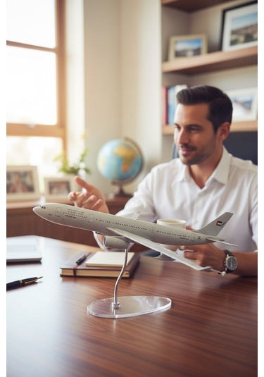 Frefly Airbus A330-300 Model Uçak,gri Renkli Uçak Maketi