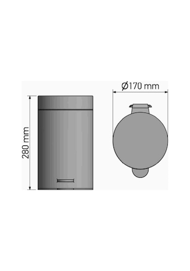 Çöp Kovası,pedallı,soft,3lt Parlak Paslanmaz Çelik