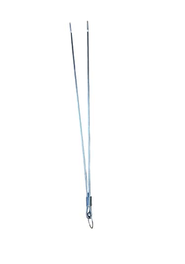 Mobilreyon Mangal, Barbekü Köz Maşası Galvanizli Silme Demir 50cm