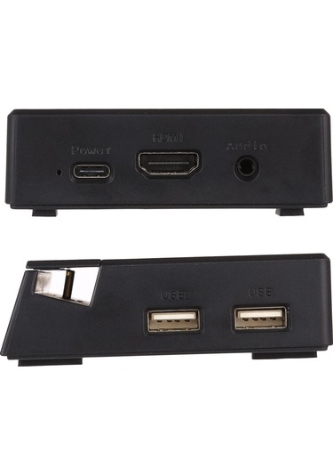 V105 Usb-c / Tip-c - Usb 2.0 X 3 + Usb-c / Tip-c + Hdmı + Ses Bağlantı Noktası + Sd / Tf Kart Okuyucu Çok Fonksiyonlu Telefon Standı Hub Bağlantı İstasyonu