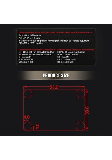 Createtech Mks Osc V1.0 Adım Motoru Sürücü Basit Kontrolcü Puls Pwm Sinyal Üreteci Modülü Hız Kontrolü 8-24v