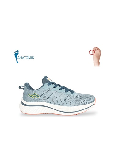 Jump 1849-29771 Anatomik Tabanlı Yürüyüş & Koşu Ayakkabısı İndigo Çok Renkli