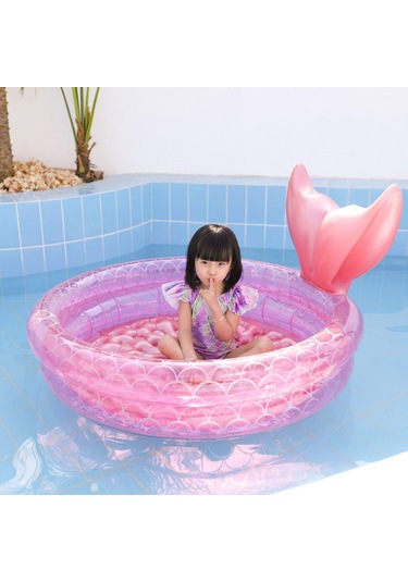 Suntek Şişme Yüzme Havuzu Kiddie Garden Arka Bahçe Çocuk