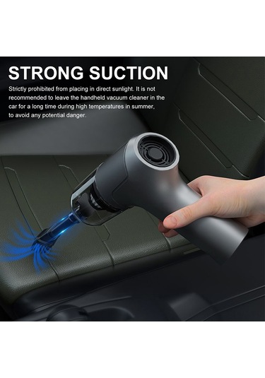 Maiyame 60w Kablosuz Şarjlı El Süpürgesi - Islak & Kuru Temizleme, Araç Ve Ev Kullanımı İçin