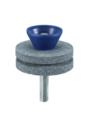 Yaleker Çift Katlı Elektrikli Matkap Uyumlu Metal Kesici, Bıçak Ve Polisaj Aleti - Mavi 3 Adet