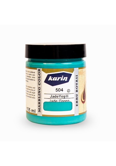 Karin Ebru Boyası 105 Ml. 504 Jade Yeşili
