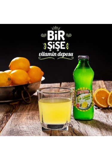 Beypazarı C Vitaminli Limon Aromalı Maden Suyu 200 Ml X 24 Adet