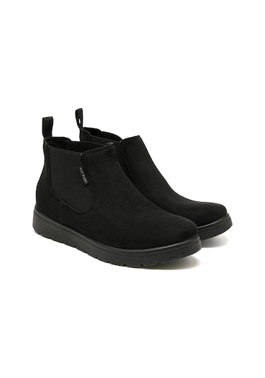 Bot Kadın 45 U33 Vx Fly Flot Cloth Woman Ankle Boot Black Siyah