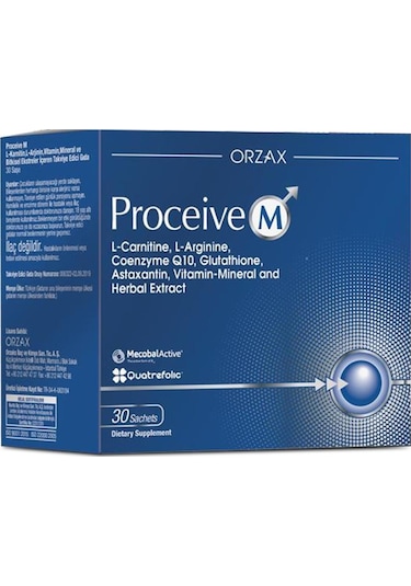 Orzax Proceive M 30 Saşe