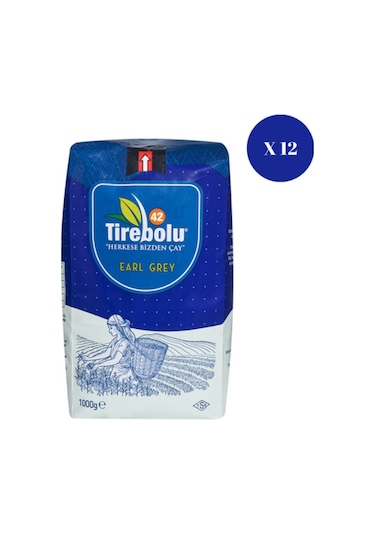Tirebolu 42 Earl Grey Çay 12 x 1 KG
