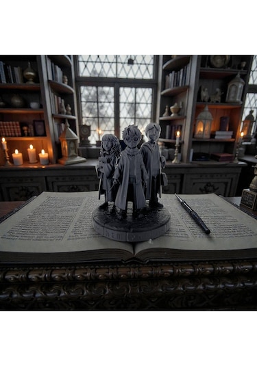 Harry Potter Harry, Hermione & Ron Üçlü Figür Dekoratif Koleksiyon Ürünü