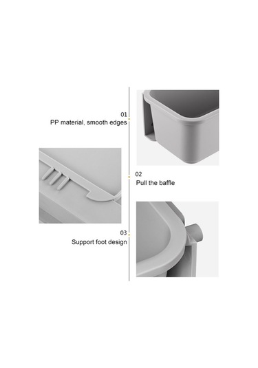 Dancemonkey Tipi Rafı Mutfak Duvara Monte Baharat Çekmece Depolama Ünitesi Qt Çok Renkli