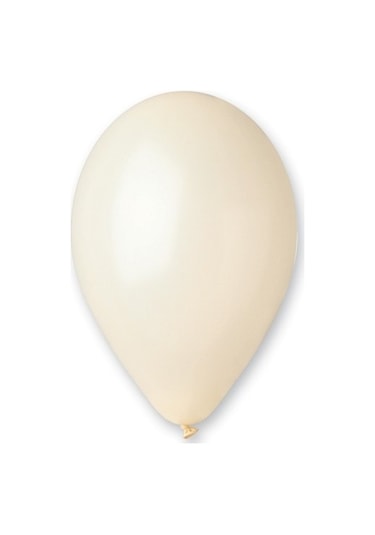Gemar Metalik Balon 100'Lü Paket Beyaz
