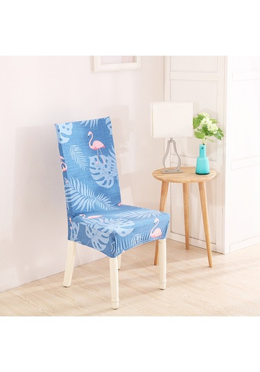 Padalink Polyester Süt İpek Fırçalı Sandalye Kılıfı, 38-45cm X 45-55cm, 120g, 3 Seçenekli Renk: Resimdeki Gibi Mavi