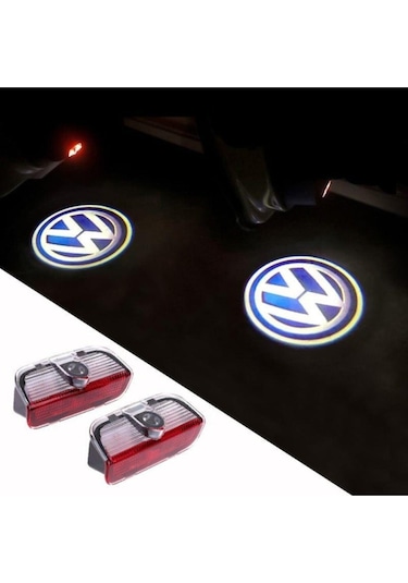 Volkswagen Golf 6 Kapı Altı Hayalet Logo  Led 2009-2012