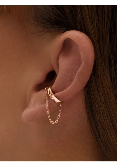 Zoloto Russkih Dilim Delme Gerektirmeyen, 925 Ayar Gümüş Zincirli Altın Kaplamabuffy 145656061 Diğer