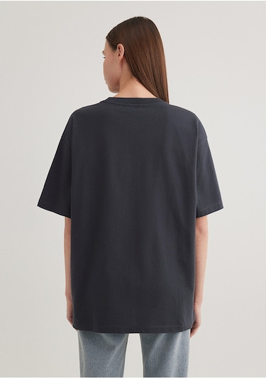 Mavi - Mavi Logo Baskılı Gri Tişört 1600843-82185 Gri