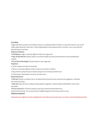 Mistikhane Çam Katranı Sabunu 100 G