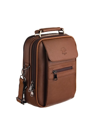 West Polo Çelik Kasalı Erkek El Ve Omuz Askılı Çanta (Büyük Boy)