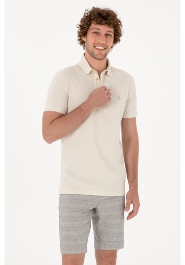U.s. Polo Assn. Erkek Taş Tişört Basic 50306015-vr049 Tas