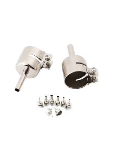 Konesam 8 Parça 850 Serisi Isı Makinesi Uçları 3-12mm - Paslanmaz Çelik, Sabit Kilitleme, Uzun Ömürlü Tamir Aksesuarı