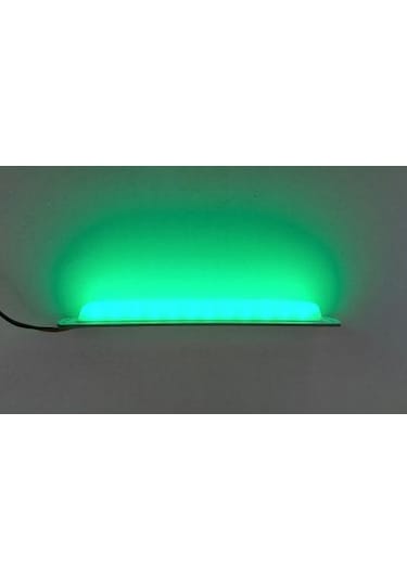 Su Geçirmez Led Lamba Marine Yat Tekne Karavan 24volt-25 Cm yeşil