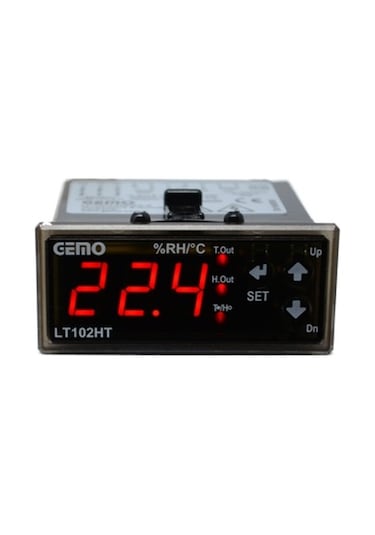 Gemo Lt102ht-230vac-r Sıcaklık Ve Nem Kontrol Cihazı