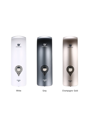 Chuangdıan 300 Ml Duvara Monte Tek Başlı Manuel Sabunluk Duş Jeli Gri Diğer