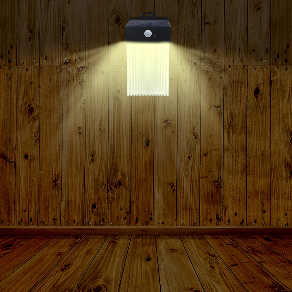 Qingmipy Dış Mekan Güneş Enerjili 50 Led Işık, Ip65 Su Geçirmez, İnsan Algılama, 3 Vitesli Kontrol, Bahçe/ev Cephesi Aydınlatması Ilık Beyaz