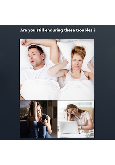 Mufunye Elektrikli Horlama Önleyici Cihaz - Burun Tıkacı İle Rahat Uyku