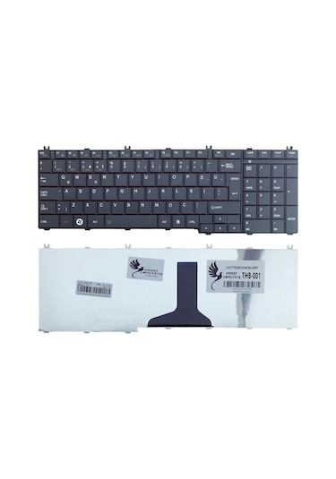 Toshiba Uyumlu L750, L755, L775 Klavye (Siyah)