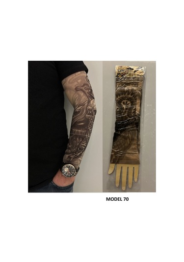 Giyilebilir Dövme 3 Çift 6 Adet Kol Çorap Dövmesi Sleeve Tattoo Set24