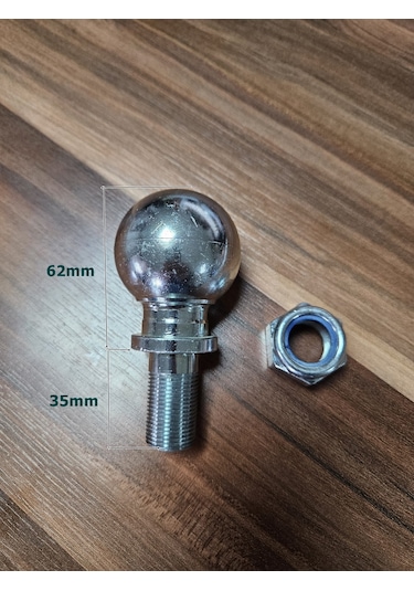 Çeki Demiri Topuzu 50mm Somunlu