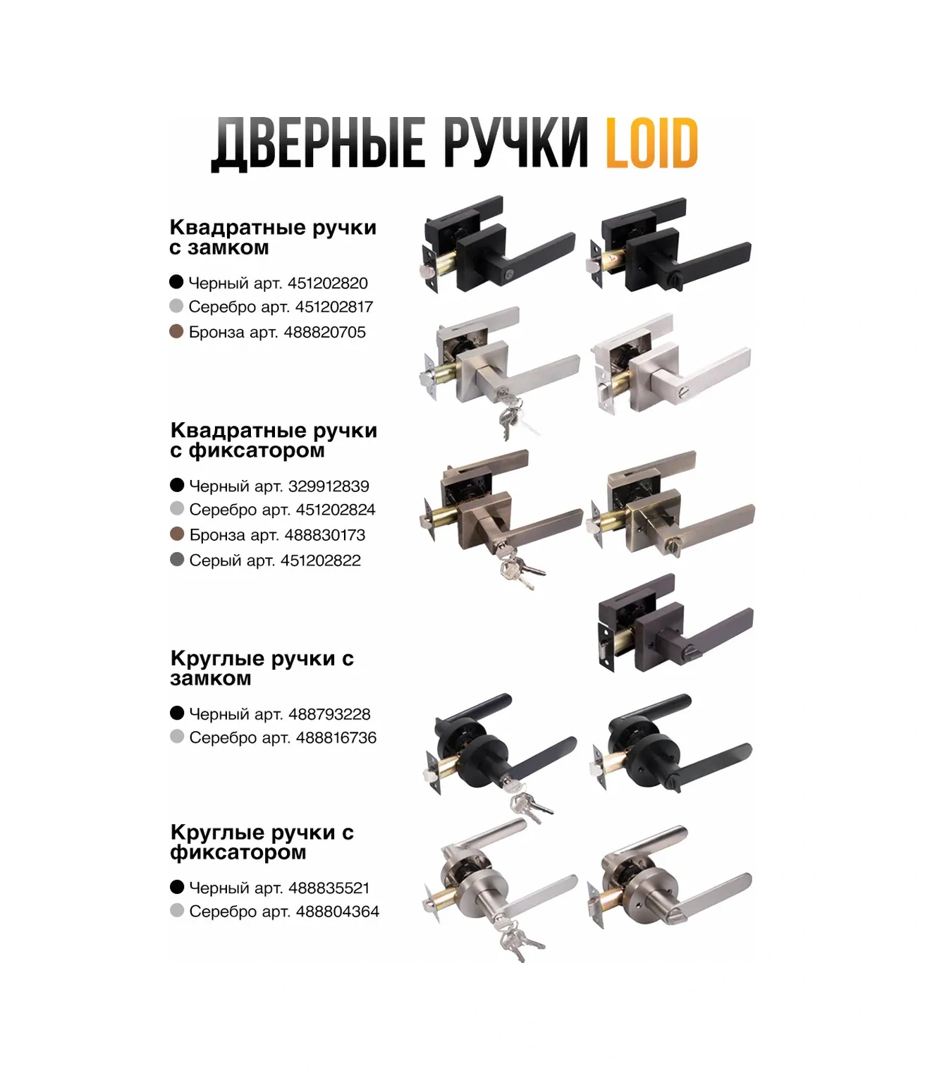 Loid Kilitli, Kilitli Kuru Kilit İç Mekan Kapı Kolu 451202824