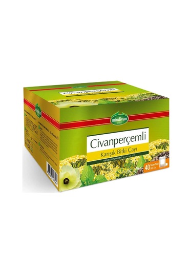 Mindivan Civan Perçemli Karışık Bitki Çayı 40 Süzen Poşet