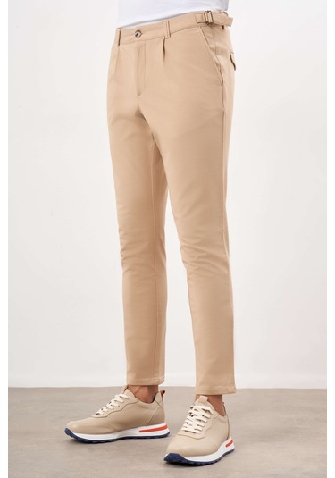 Erkek Açık Kahve Yazlık Pileli Slim Fit Chino Pantolon 24ys003008405 Açık Kahve Açık Kahverengi Erkek Açık Kahve Yazlık Pileli Slim Fit Chino Pantolon 24ys003008405 Açık Kahve Açık Kahverengi