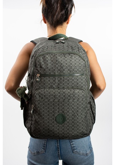 Ultra Hafif Çok Cepli Su Geçirmez Okul Çantası Laptop, Notebook, Okul, Spor, Seyahat Haki 571-11b-9 Haki