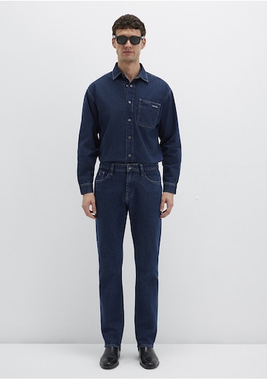 Mavi - Martin Mavi Black Koyu Puslu Mavi Jean Pantolon 0037890982 Koyu Mavi