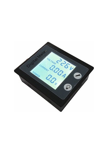 Suofeng 80-260v Ac 100a Dijital Ekranlı Voltmetre Ampermetre Güç Ve Enerji Ölçer, Geniş Lcd Ekran